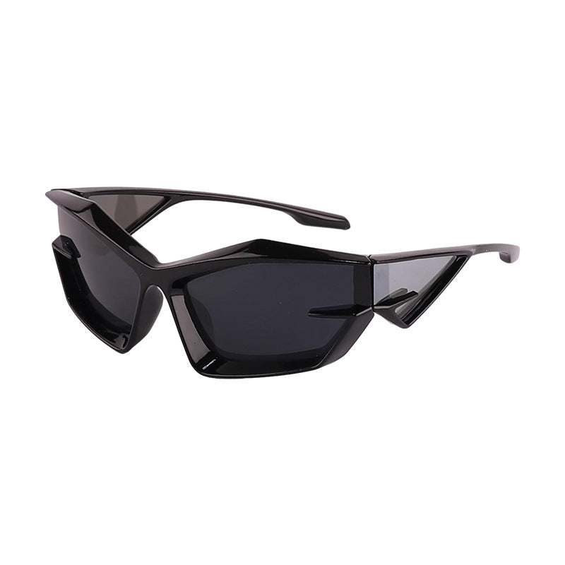 Wholesale Futuristic Technology Cat Eye Sunglasses