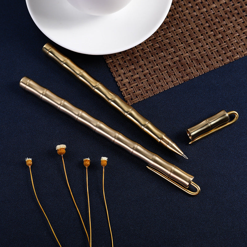 Wholesale Bamboo Brass Pens