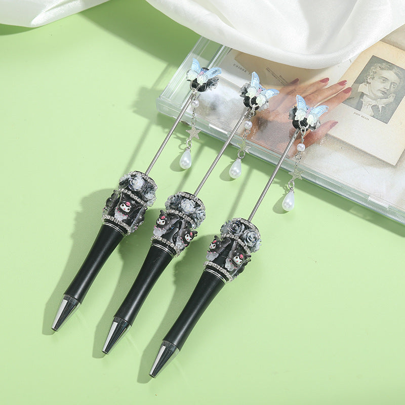 Wholesale 10pcs Heavy Industry Cartoon Cute DIY Beaded Pen
