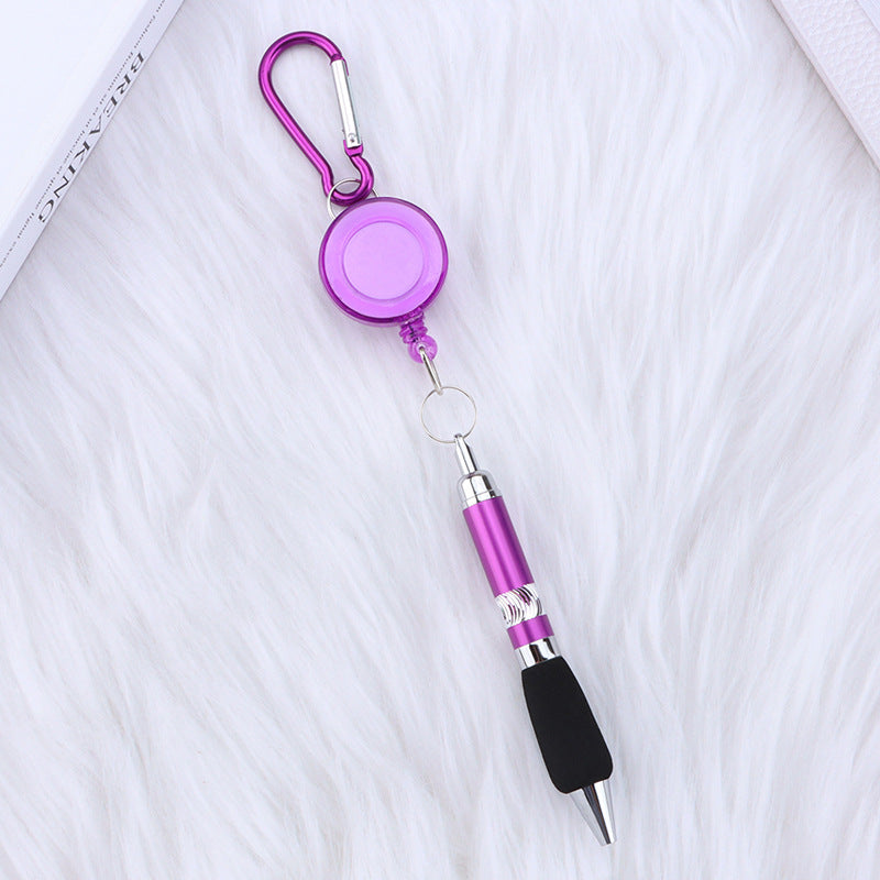 Wholesale Novel Metal Creative Portable Stretch Ballpoint Pen Mountaineering Pen Retractable