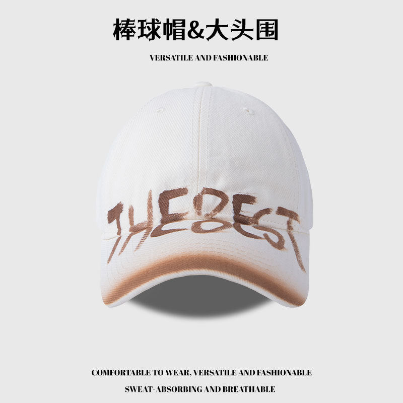 Wholesale Graffiti Retro Cowboy English Letters Baseball Cap