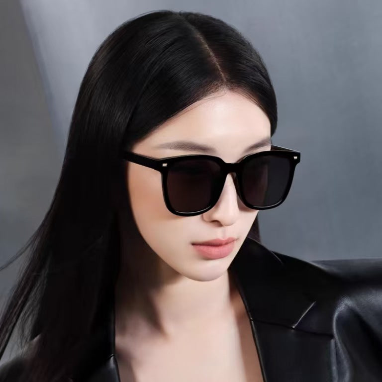 Wholesale Cool street style sunglasses for women,  large frame,  versatile polarized sunglasses for men