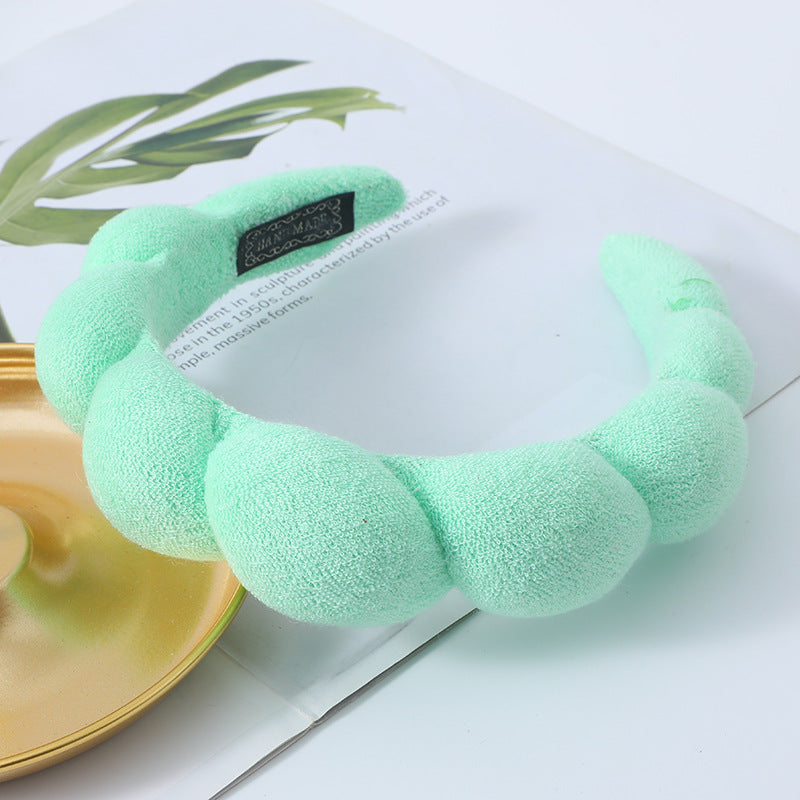 Wholesale Bathing and Facial Wash Multi Use Sponge Headband