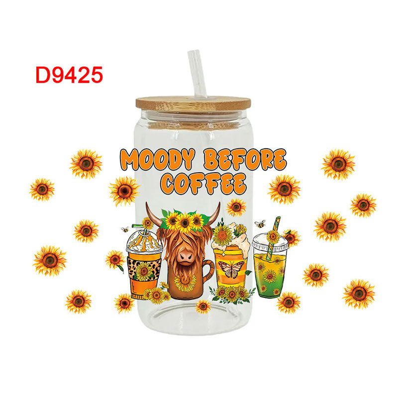 Wholesale Western Wind Series 16oz Cup UV DTF Wraps