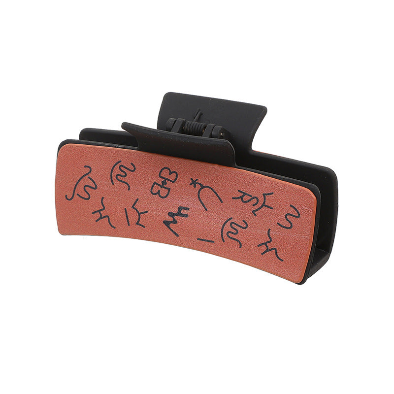 Wholesale of Western Cowboy Style Feather Cowhead Leather Hair Clips