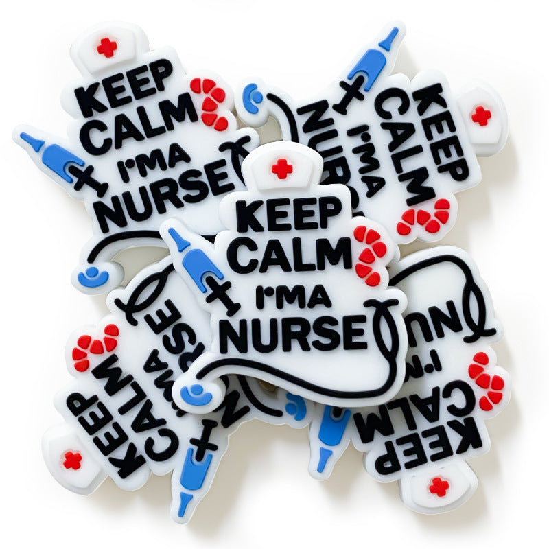 Wholesale 10pcs medical treatment  injection nurse Focal Beads