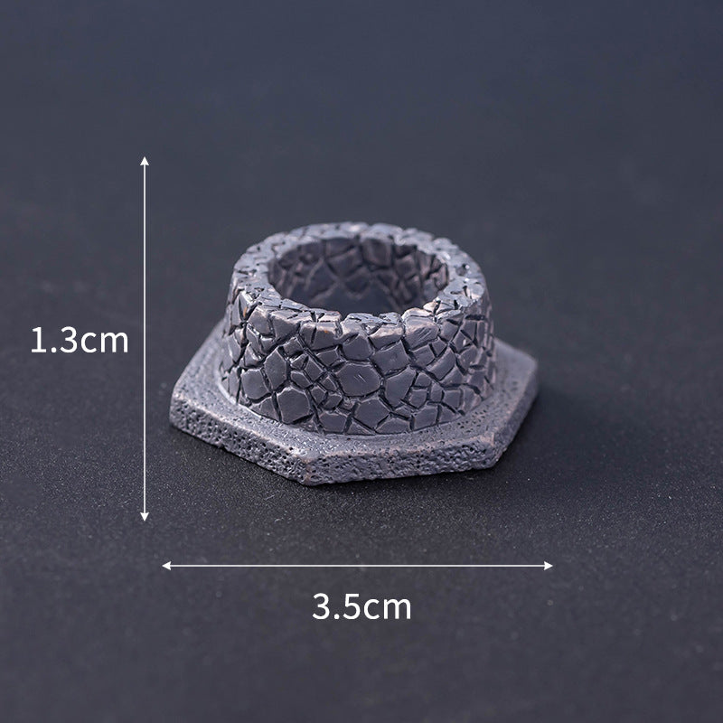 Wholesale Resin  Skull Mummy Figurine European Style Desk Ornament Everyday Use Gift Resale