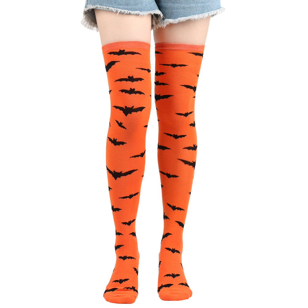 Wholesale Halloween Bat Bloody Skull Stockings
