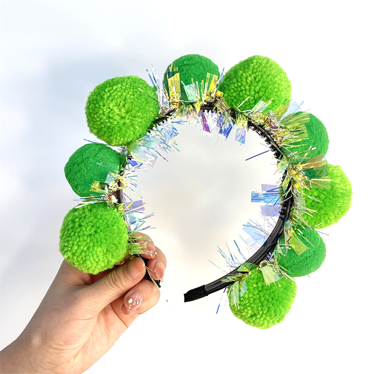 Wholesale All-match Three-dimensional High Cranium Top Pair Red New Year Holiday Headband