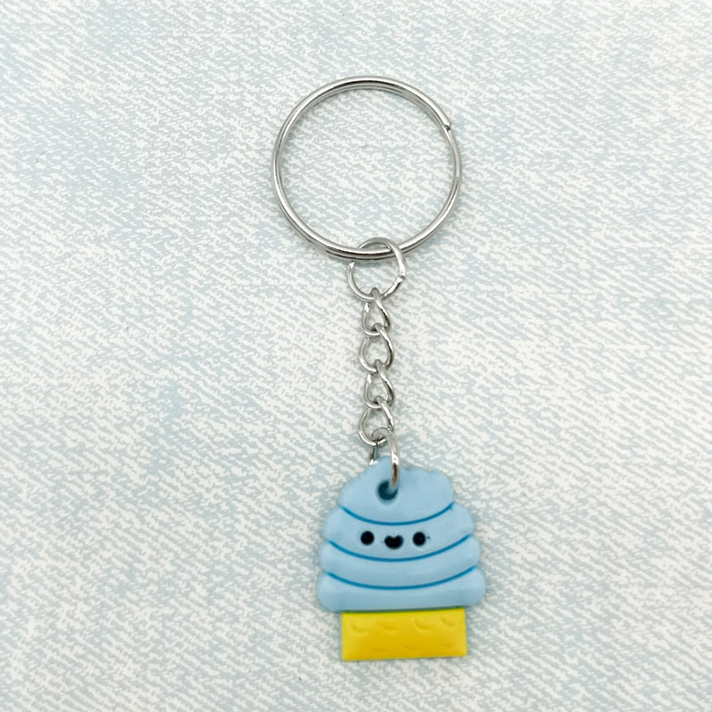 Wholesale Cartoon PVC Soft Rubber Keychain