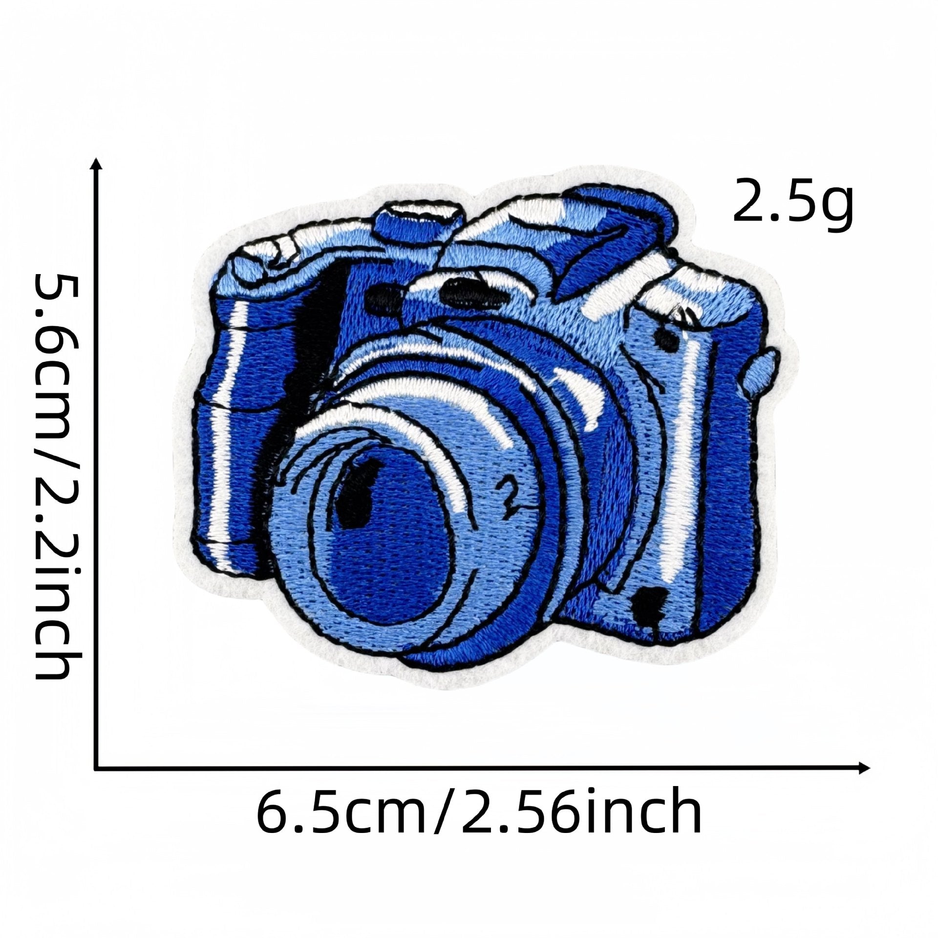 Wholesale Blue series cartoon embroidery DIY patches