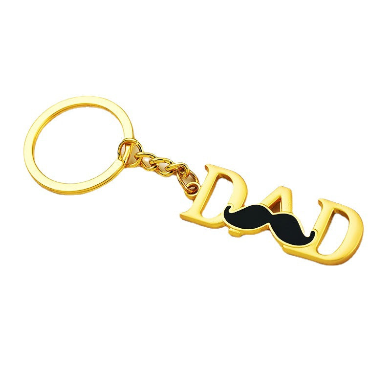 Wholesale Father's Day Mother's Day Metal Creative Keychain