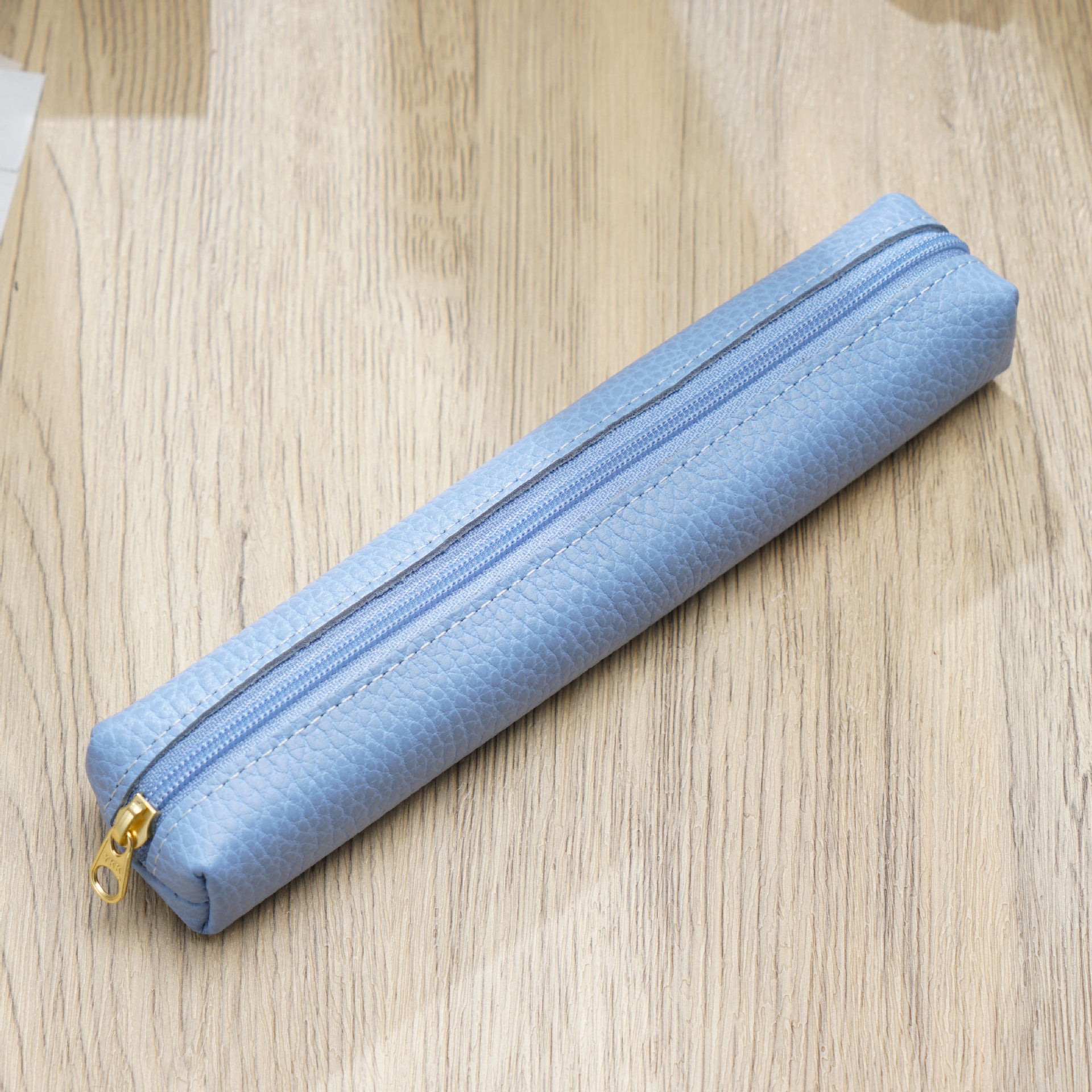 Wholesale Mini Cowhide Candy Color Pencil Case