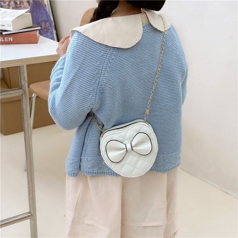 Wholesale PU Children's Bags, Crossbody Bags, Bow Single Shoulder Bags