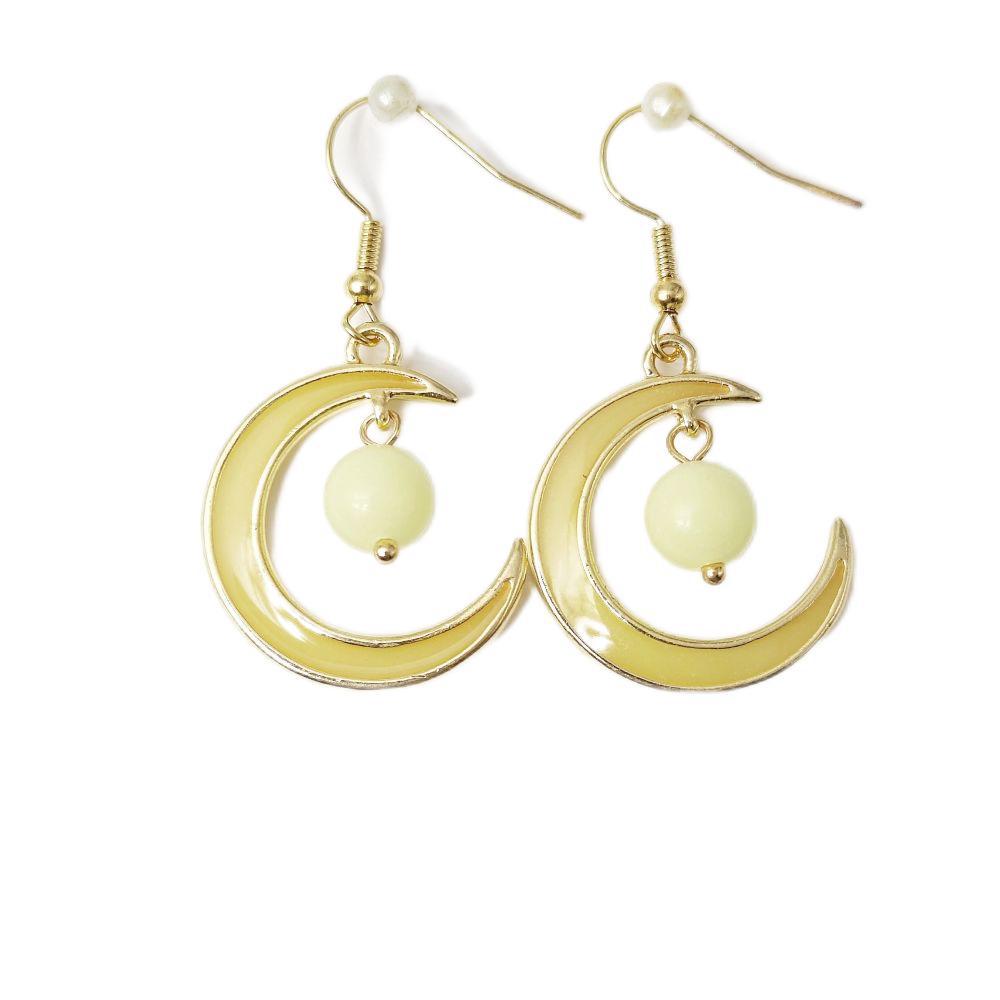 Wholesale Fish hook luminous earrings