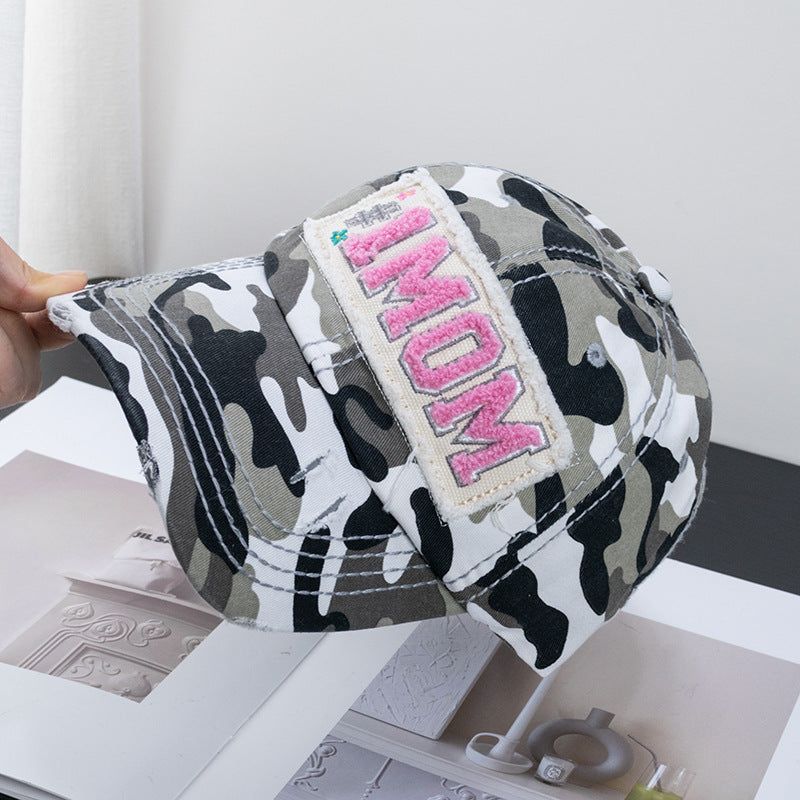 Wholesale Towel Embroidered Fabric Label Washed Baseball Cap