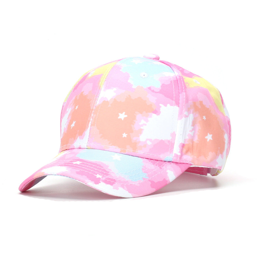 Wholesale Kids Fashion Colorful Tie-Dye Hat