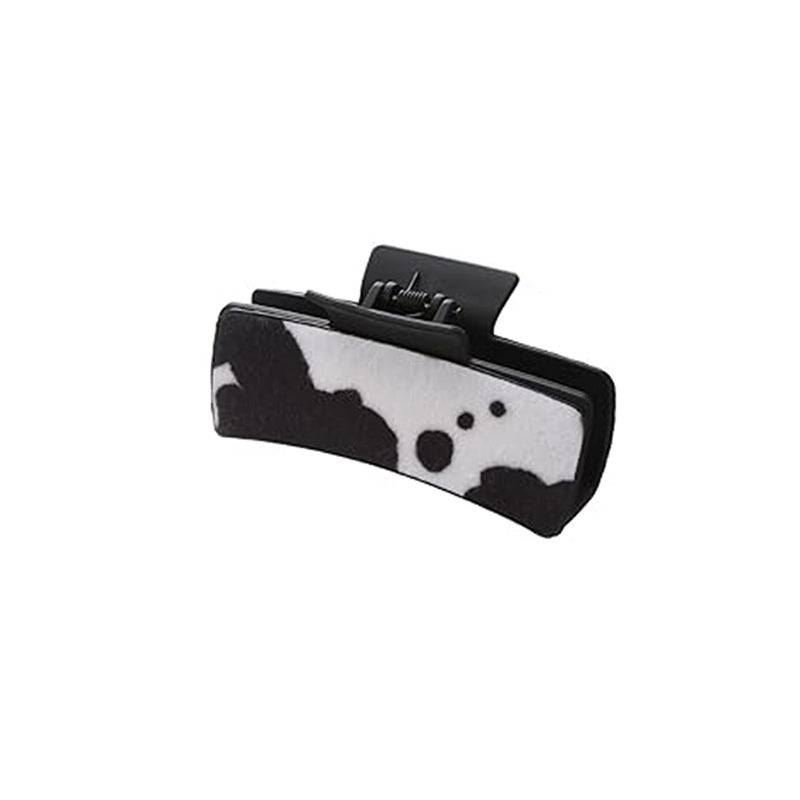 Wholesale Cow Print Hair Claw Clip Large Jaw Clip For Women Stylish Plastic Hair Accessory Boutique Resale