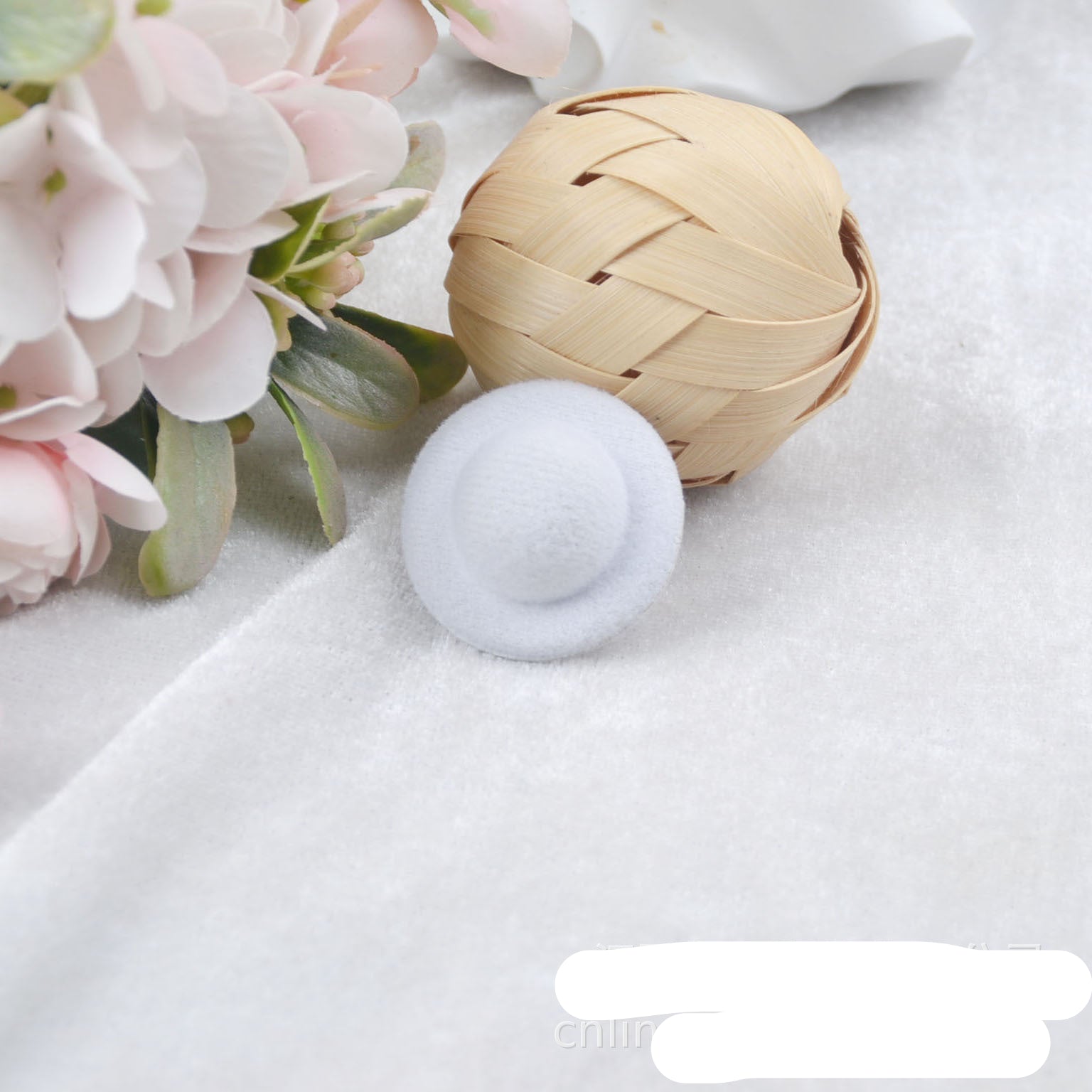 Wholesale SD Doll hat accessories brushed cloth DIY handmade hat embryo hat jewelry raw material handmade bare hat 3.5CM
