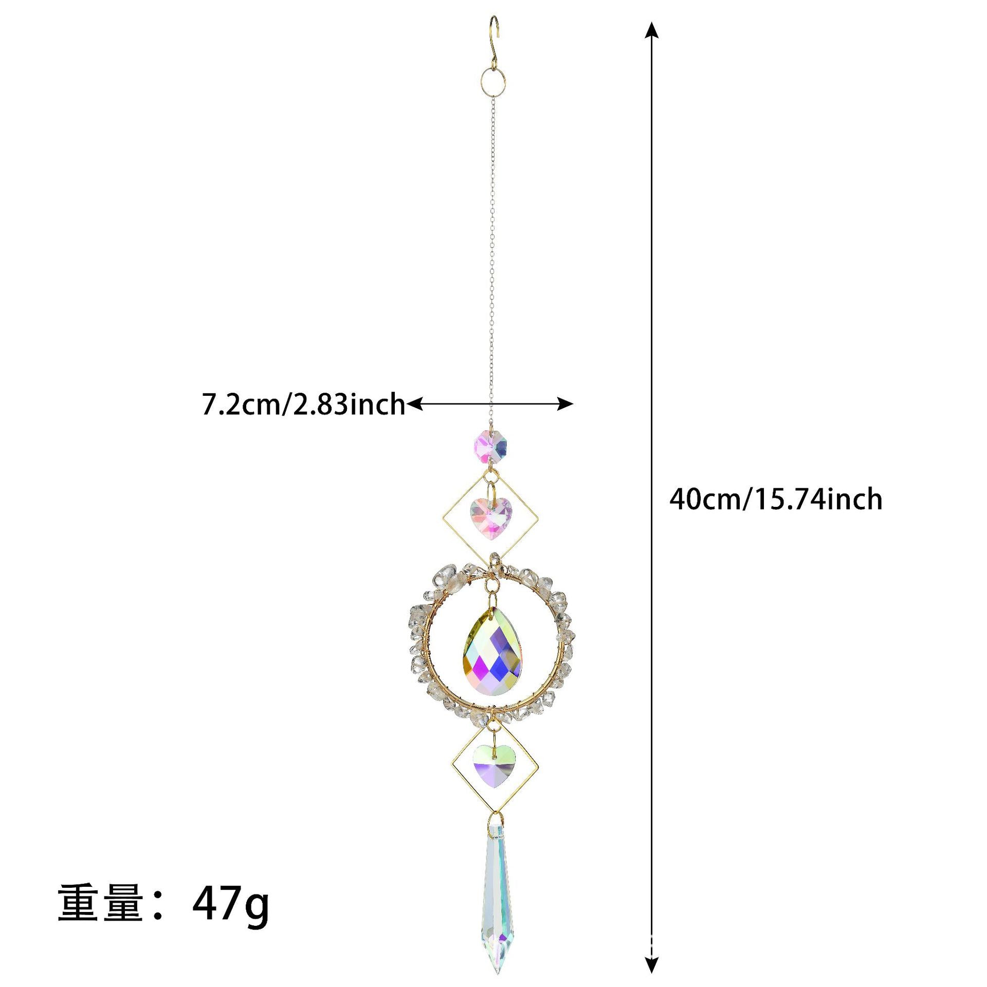Wholesale Suncatcher Light and Shadow Wind Bell Wind Chimes