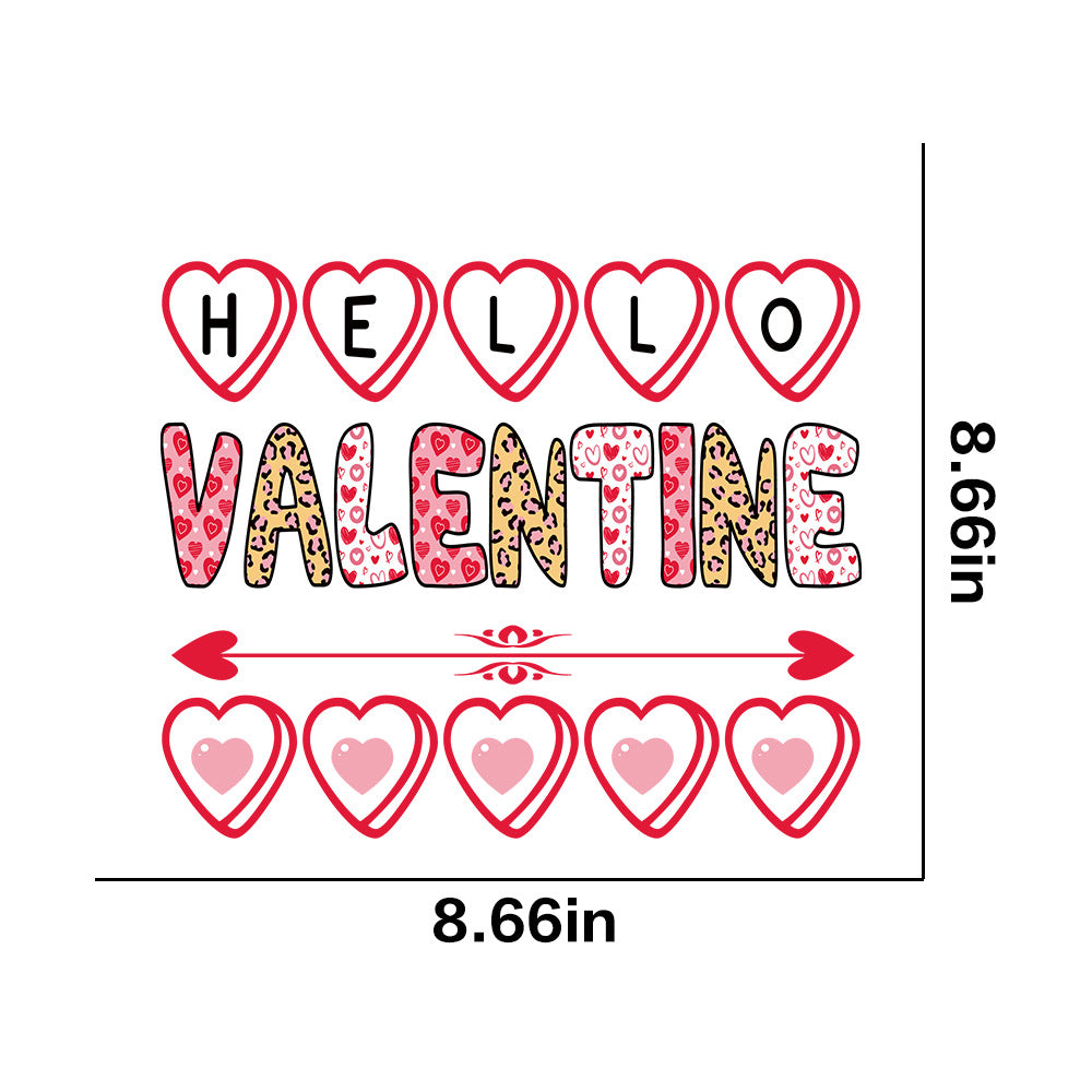 Wholesale Valentine' s Day UV DTF Ready to Press Transfers Wraps