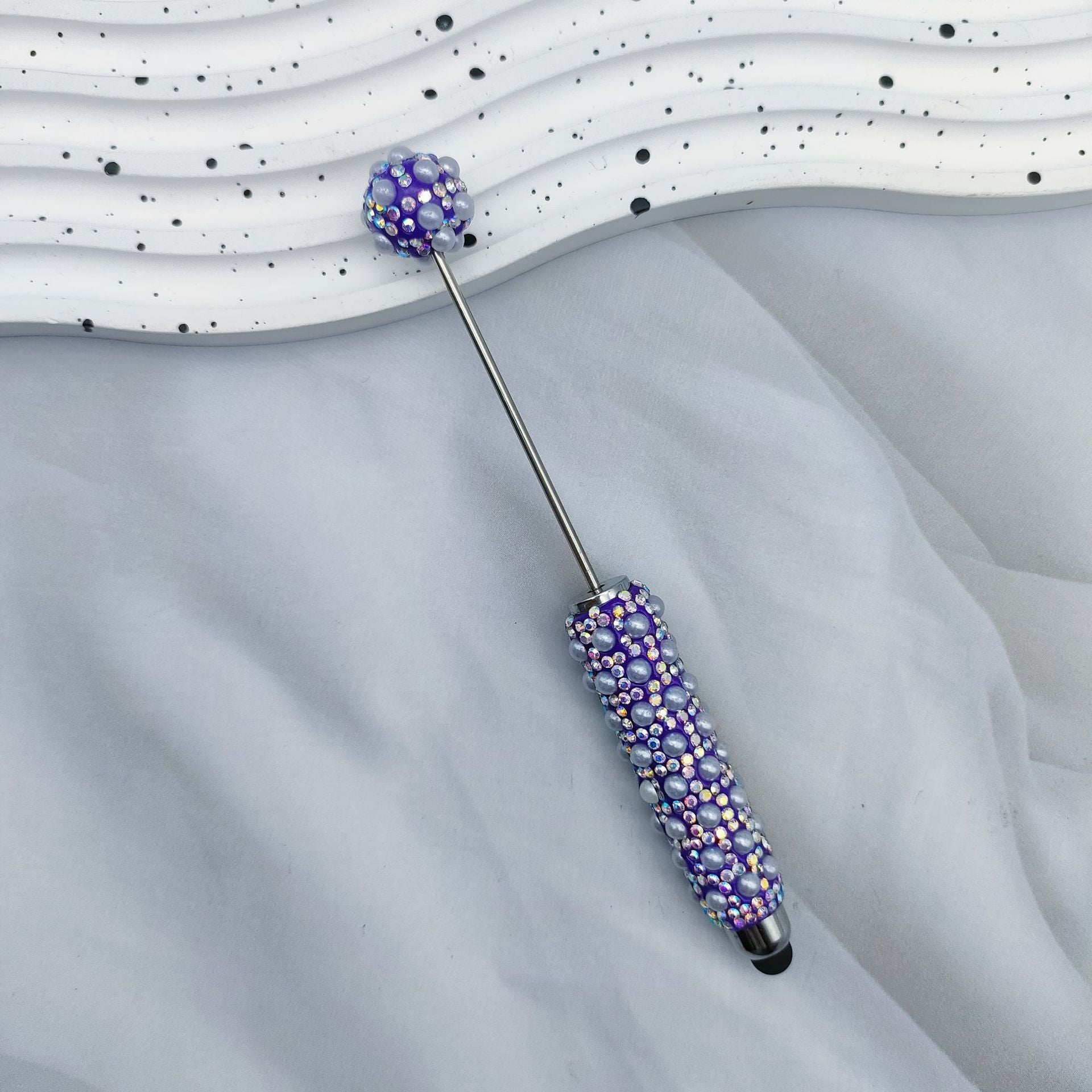 Wholesale DIY Touch Screen Pearl Full Diamond Beadable Pen