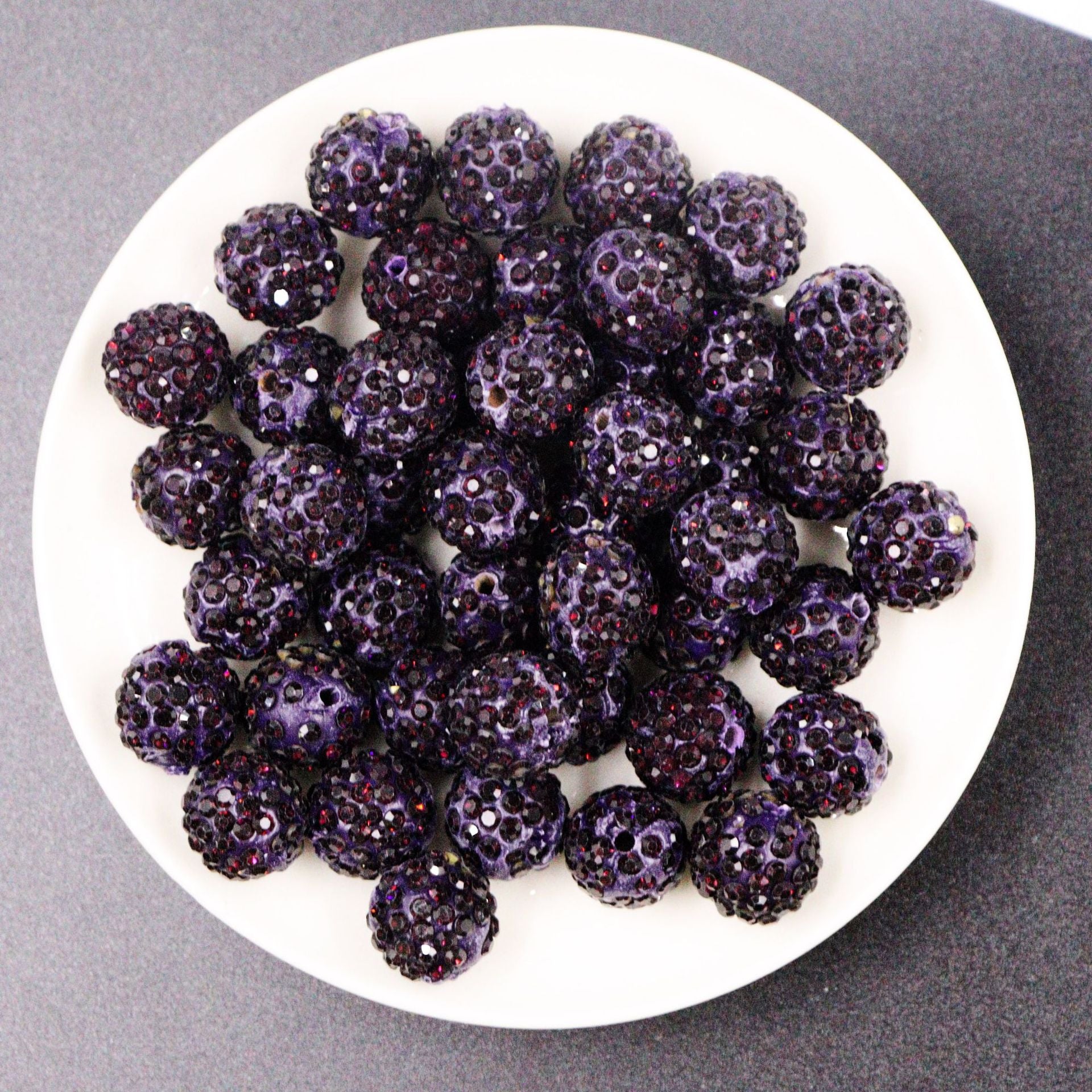 Wholesale 100pcs 8mm-12mm  Diamond Balls Handmade Diy Beads