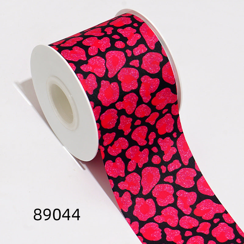 Wholesale 50Y thermal transfer ribbon cartoon printing ribbon printing ribbon thermal transfer ribbon flower diy ribbon roll