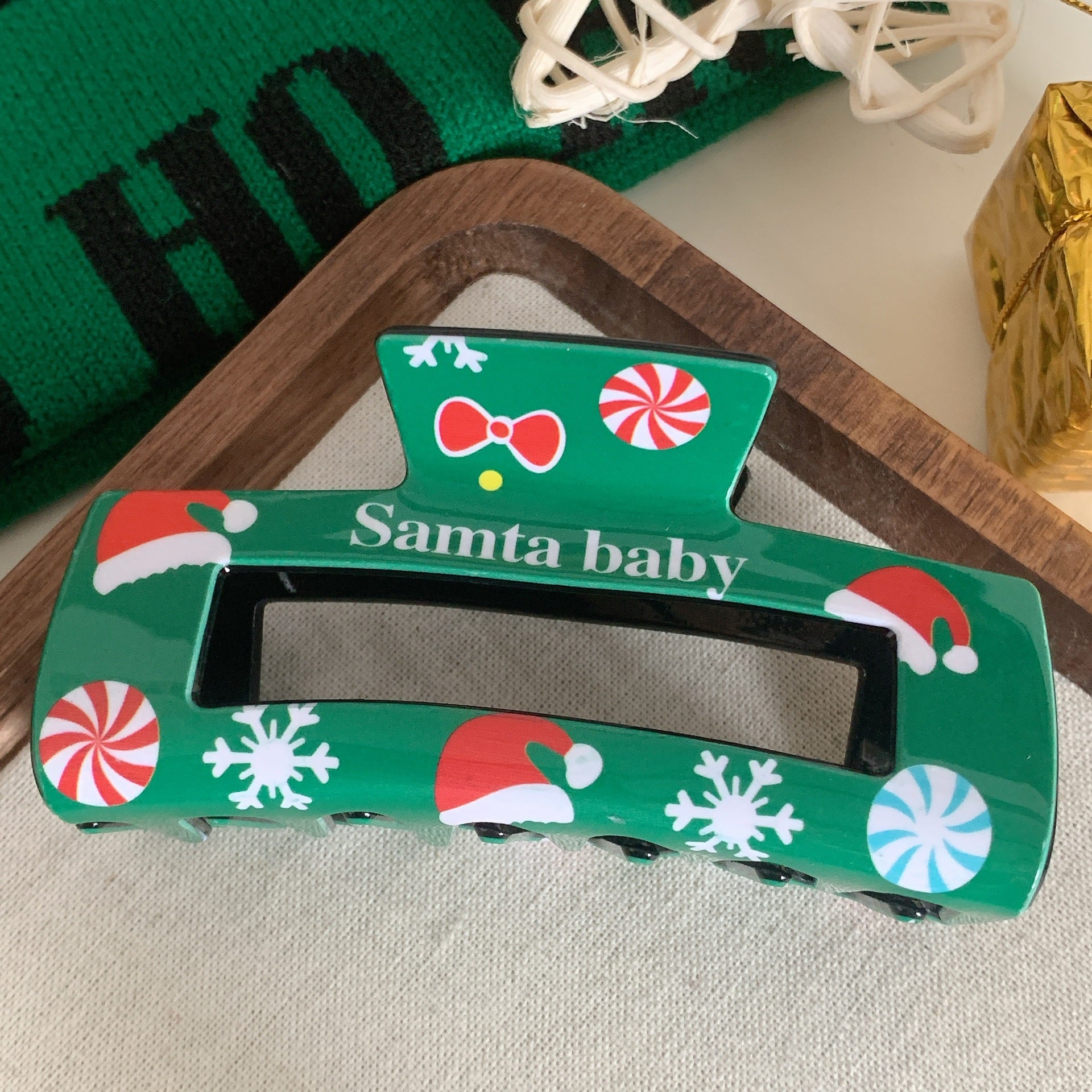 Wholesale Acrylic Christmas Clamp