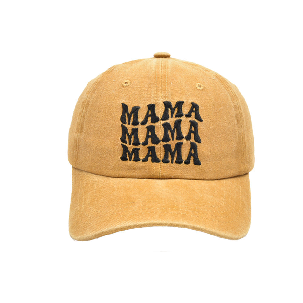 Wholesale MAMA Embroidered Cotton Baseball Cap