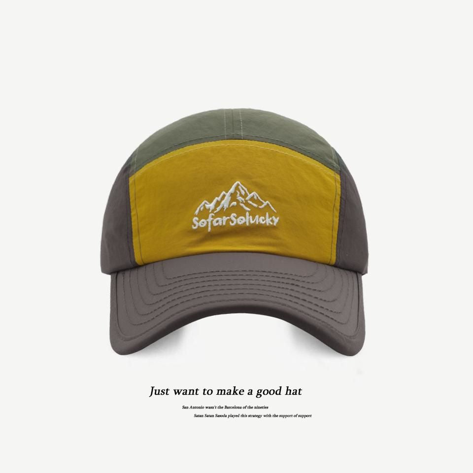 Wholesale Mountain Letter Embroidery Sun Visor Quick-drying Baseball Cap