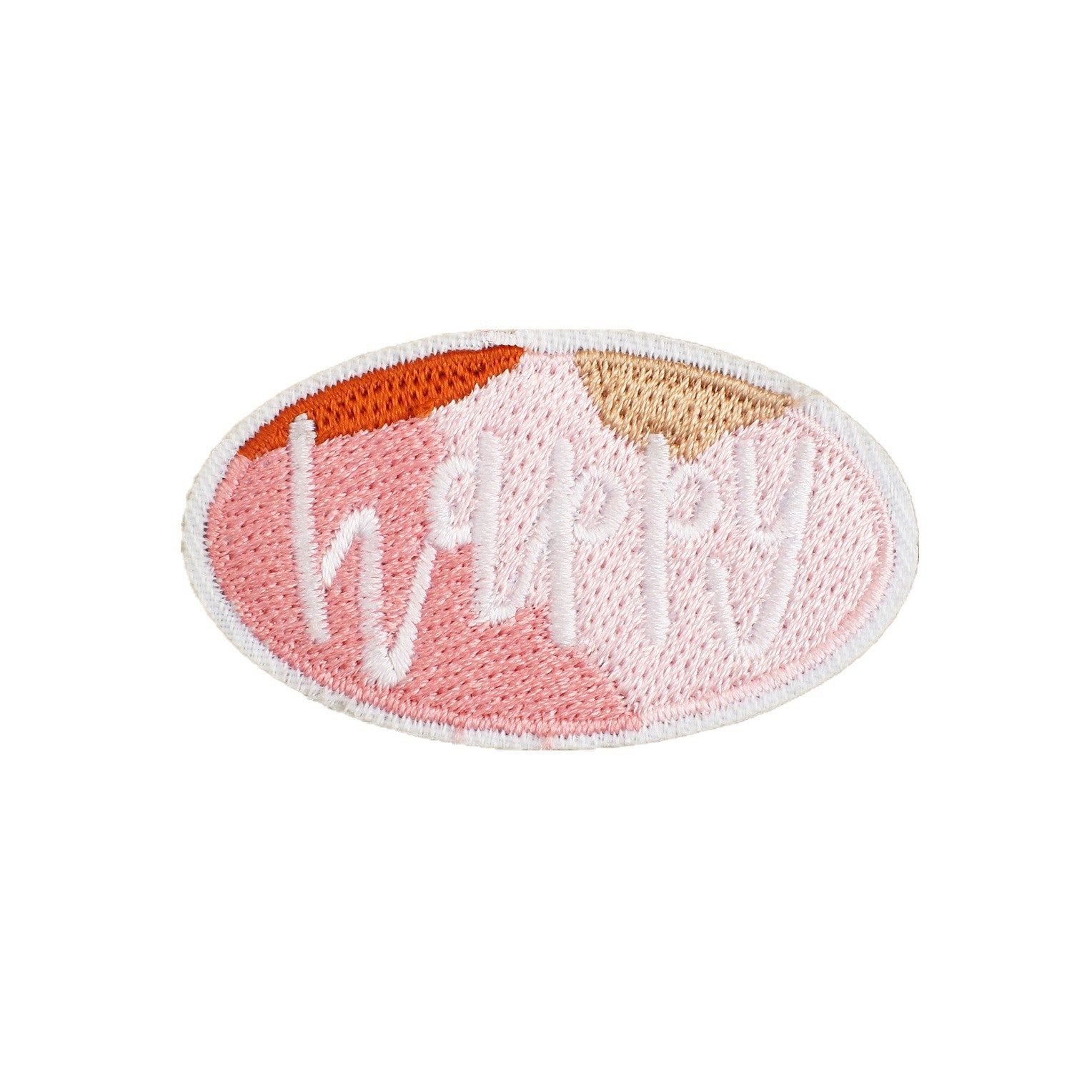 Wholesale Polyester Embroidered Patches 60Pcs Assorted Inspirational Quotes For Clothing Bags DIY Accessory