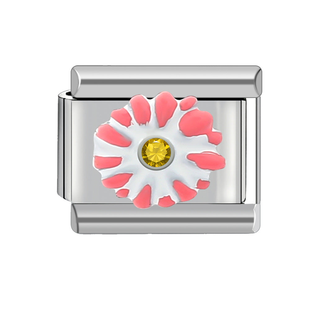 Wholesale Italian Charm Bracelet 9mm DIY Spliced Detachable Cute Pattern Combination Bracelet