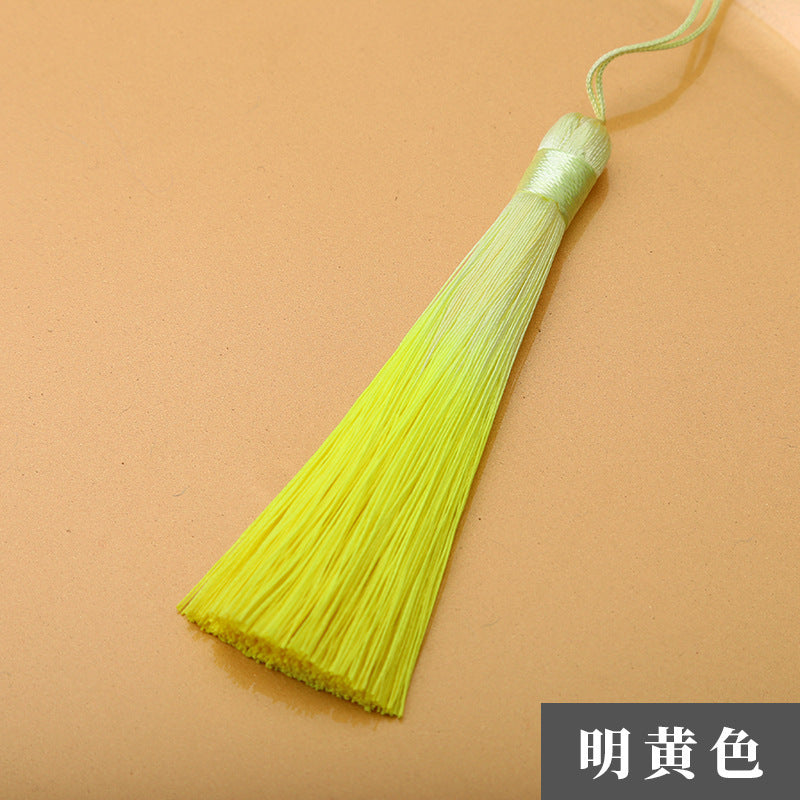 Wholesale Small Gradient Dye Tassel Vertical Decorative Pendant