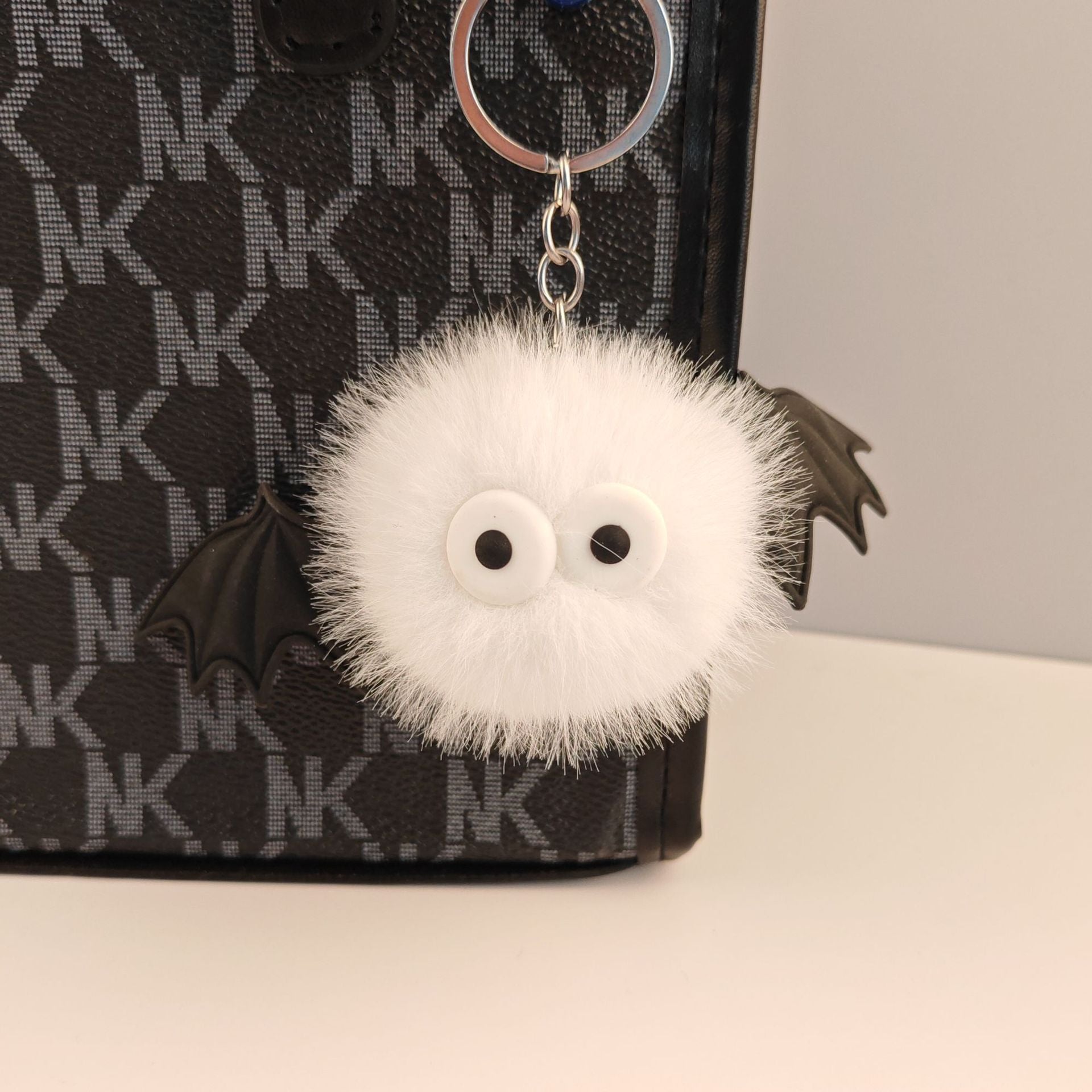 Wholesale 5pcs/pack Plush ball pendant funny keychain accessories