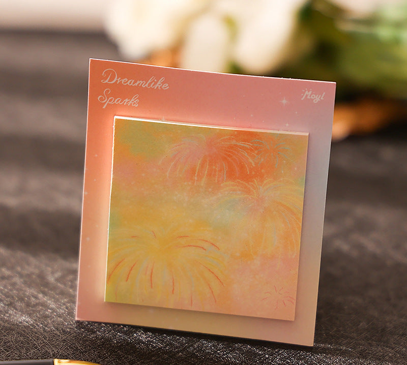 Wholesale Colorful Flame Sticky Notes