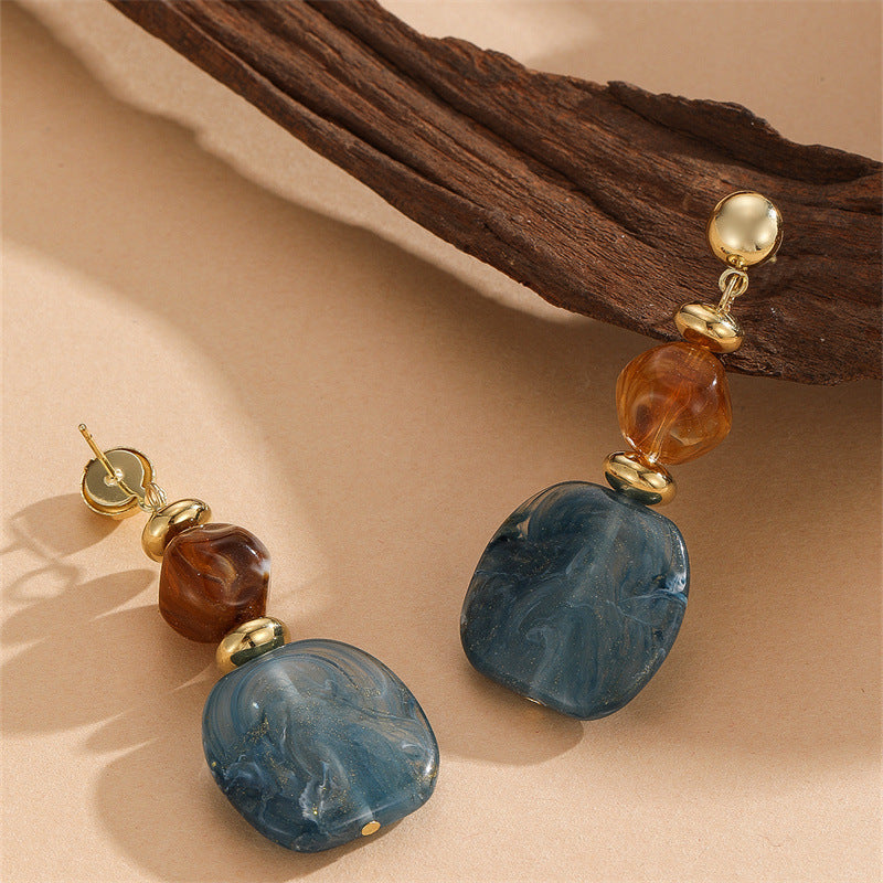 Wholesale Autumn/ Winter Acrylic Pendant Earrings