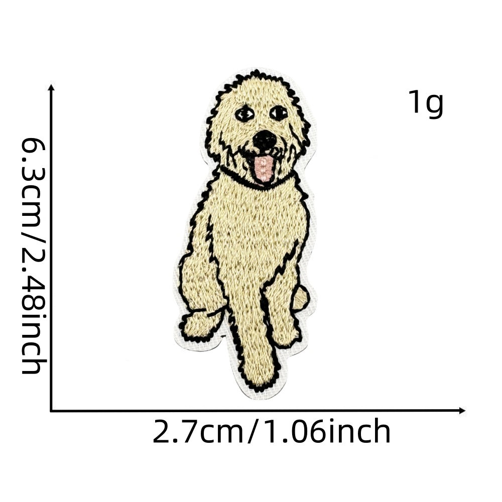 Wholesale Cute Bohemian Embroidered Patches Polyester Thread For Clothing Bags And Resale