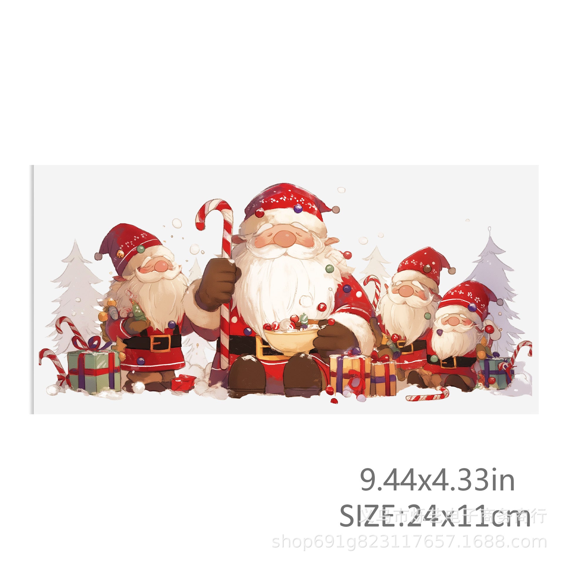 Wholesale 2pcs Christmas Collection 16oz Cup UV DTF Wraps