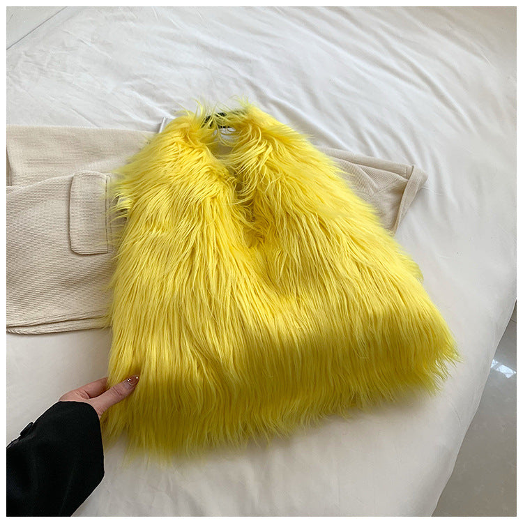 Wholesale Autumn and Winter Plush Bags