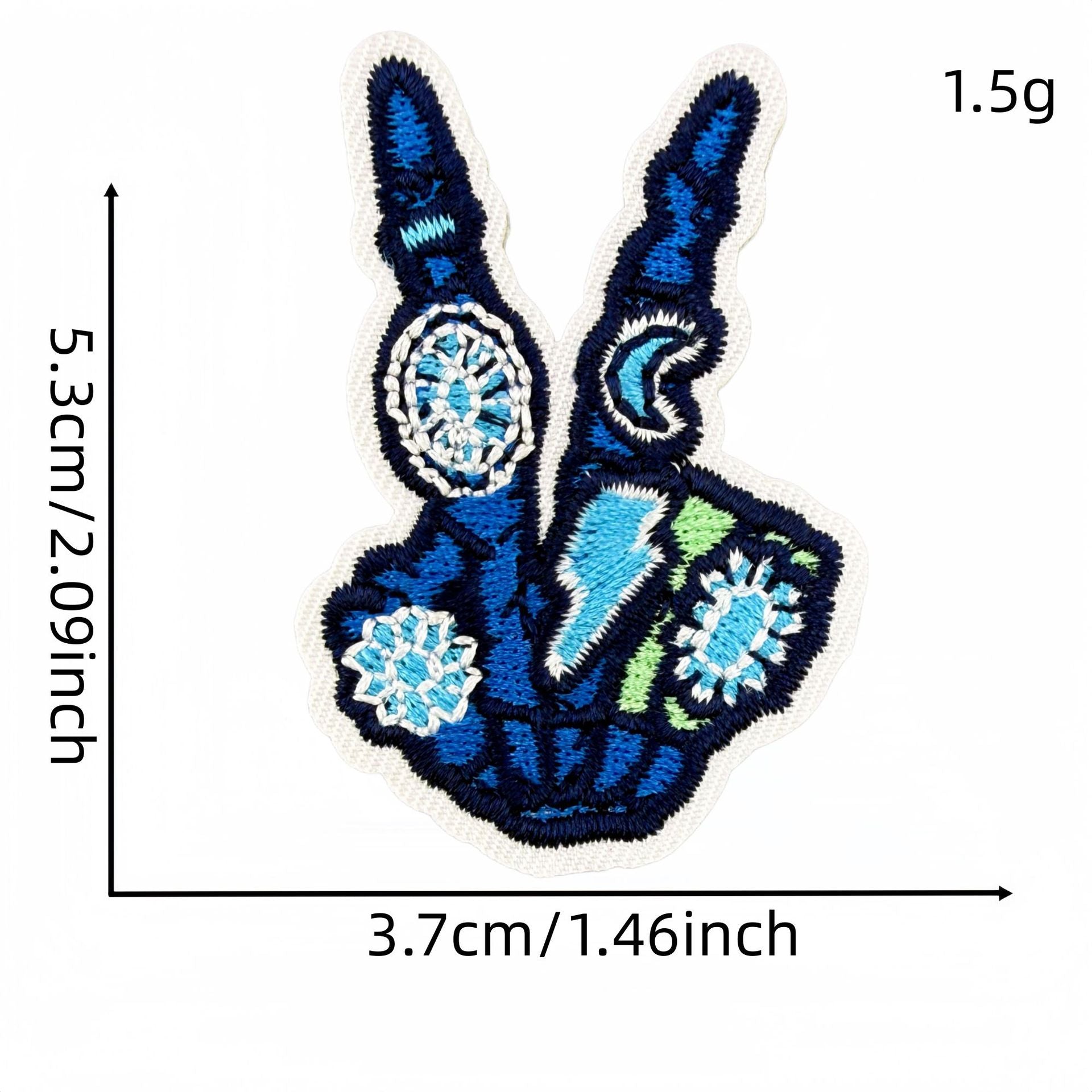 Wholesale Western Cowgirl Embroidered Patches 24 Piece Set Pink Blue Guitar Cow Skull Design DIY Craft Supply For Home Decor And Resale