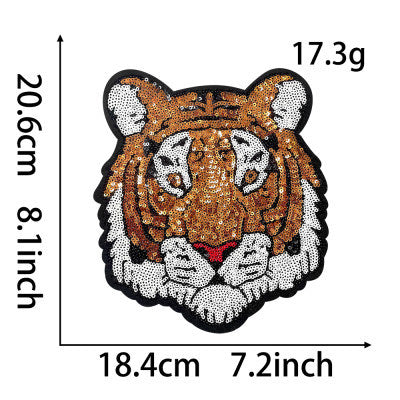 Wholesale LSU Tigers Football Embroidered Iron On Patch DIY Clothing Bag Fashion Accessory OLY Exclusive