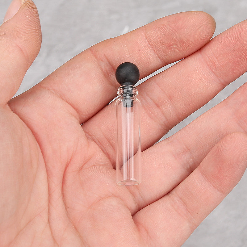 Wholesale 10pcs/pack 0. 5Ml1Ml2Ml3Ml Perfume Essential Oil Sample Sub-Bottle Sample Glass Bottle Test Tube Trial Bottle Stopper