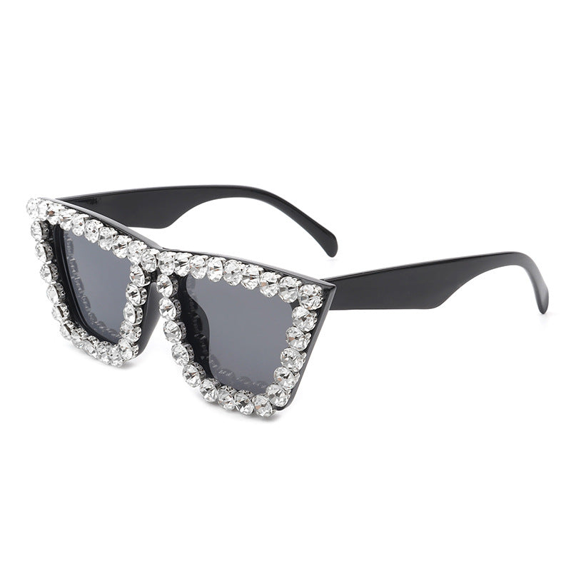 Wholesale Rhinestone Box PC Sunglasses