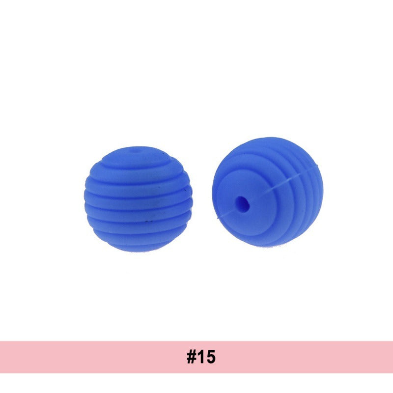 Wholesale 100pcs Colorful Threaded Beads