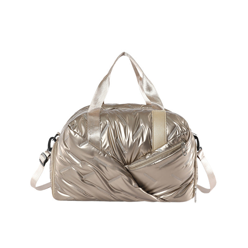 Wholesale Space Cotton Shoulder Bag Large Capacity Hand Travel Bag Crossbody Bag