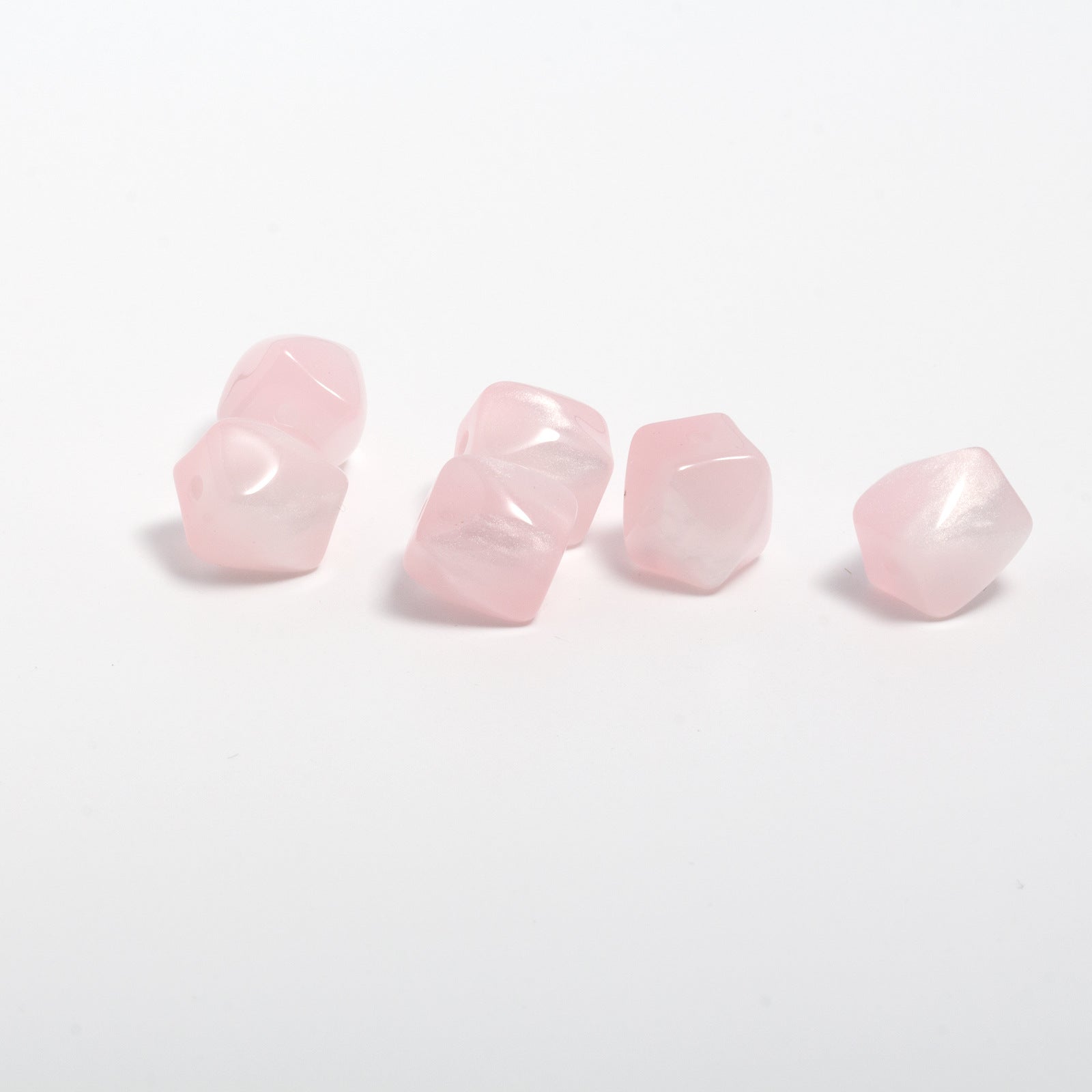 Wholesale 50pcs 10mm octagonal resin beads