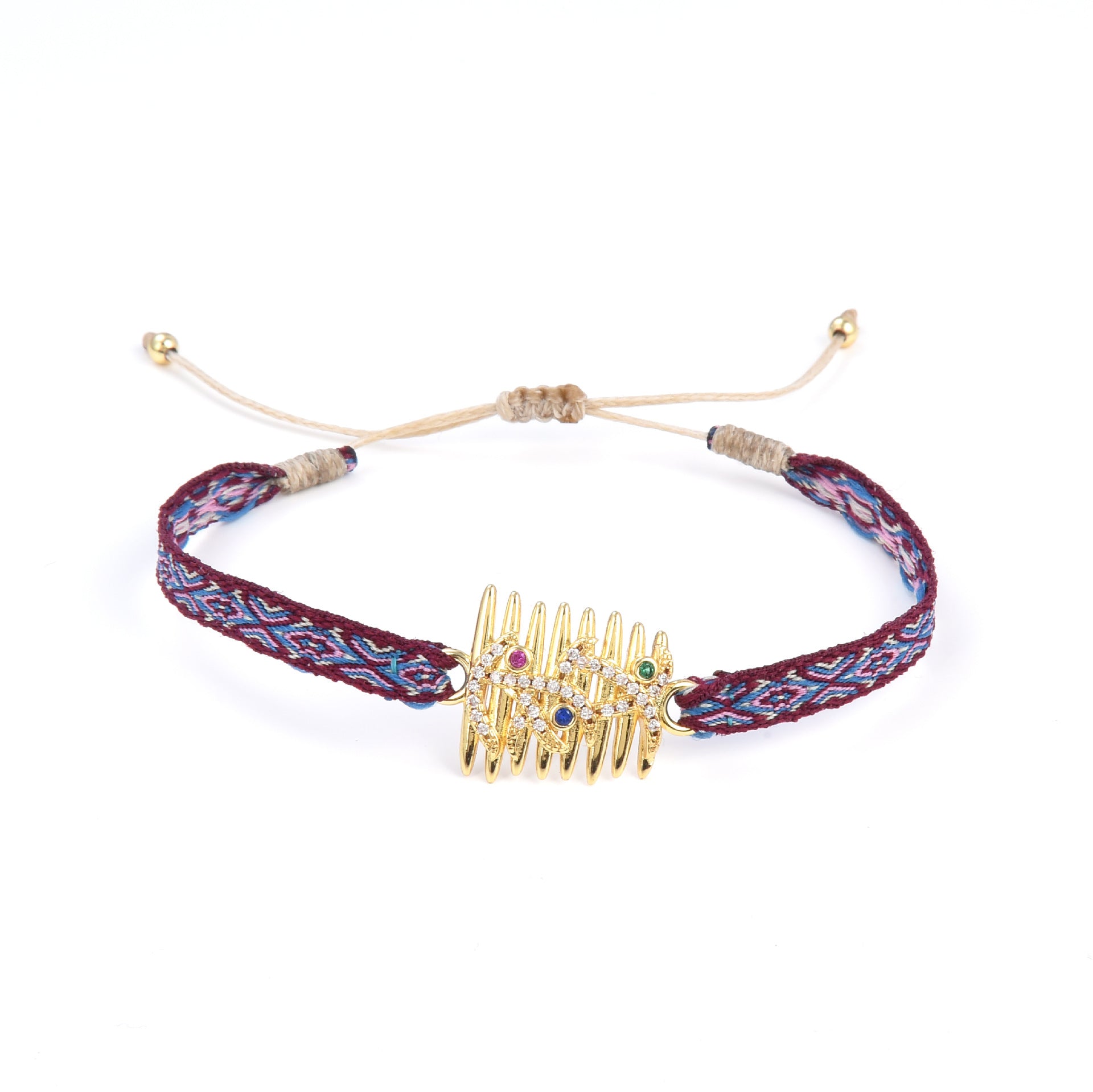 Wholesale  Micro-Inlaid Nepalese Ethnic Style Retro Bracelets  Spanish Bracelets