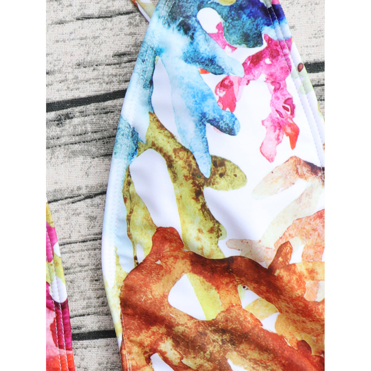 Wholesale All In One Printed Swimwear With Chest Pad