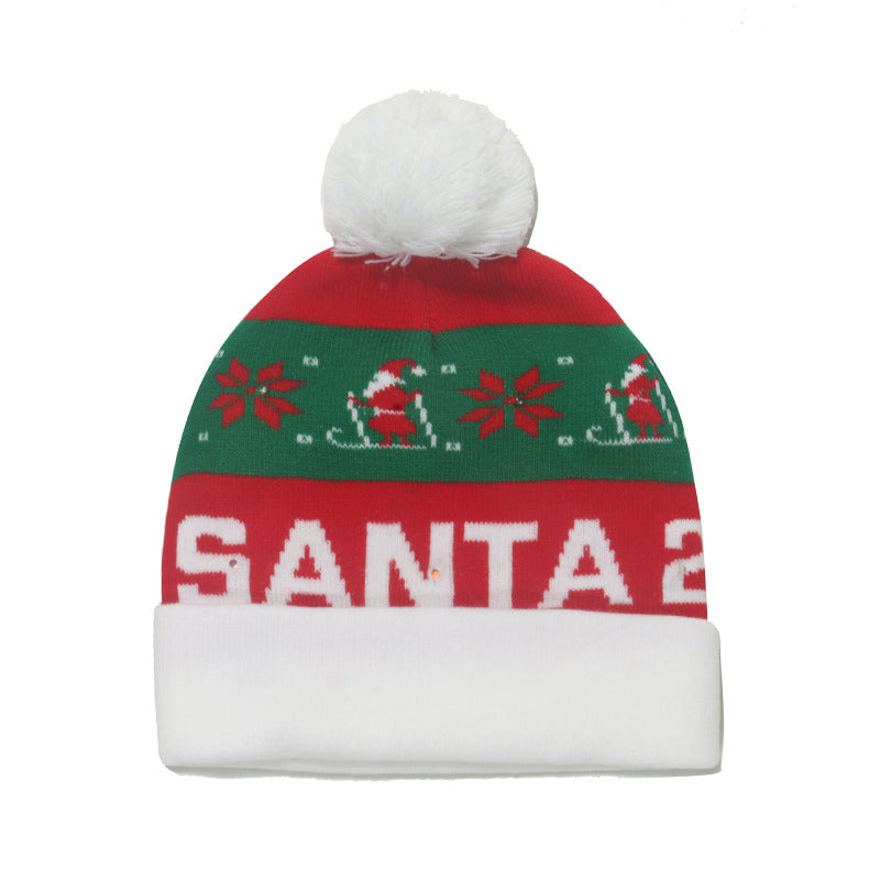 Wholesale Christmas Snowman Reindeer Christmas Tree Knit Hat